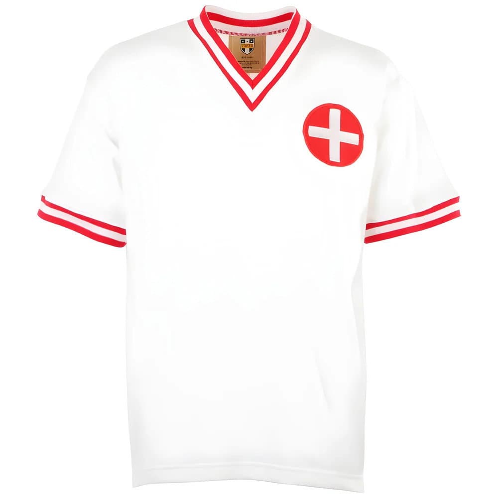 Switzerland 1970s Retro Football Shirt