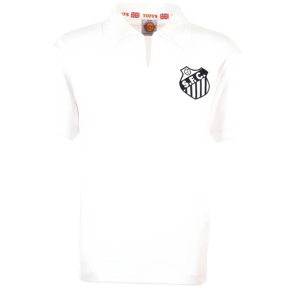 Santos 1960s-1970s Retro Football Shirt
