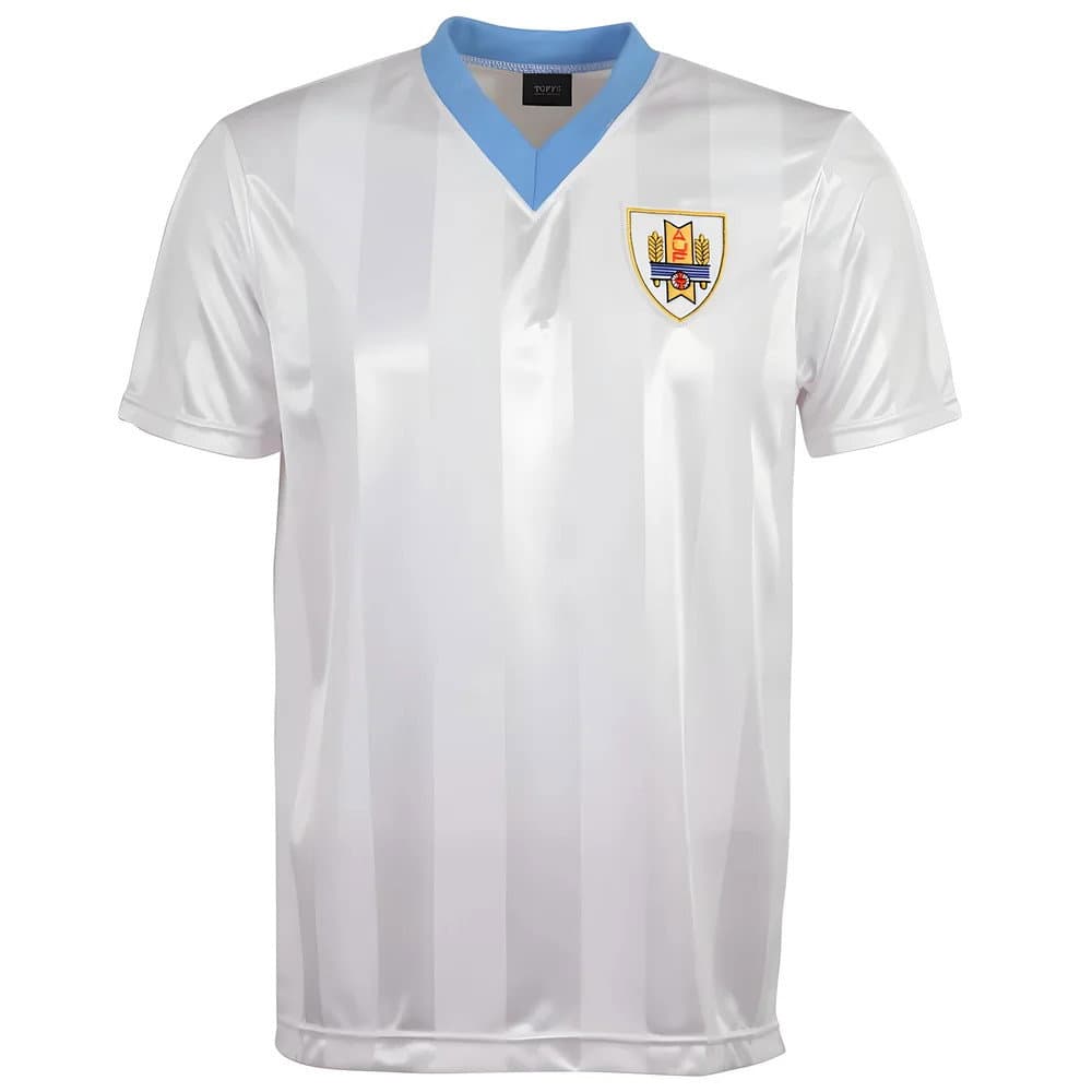 Uruguay 1986 World Cup Kids Retro Football Shirt
