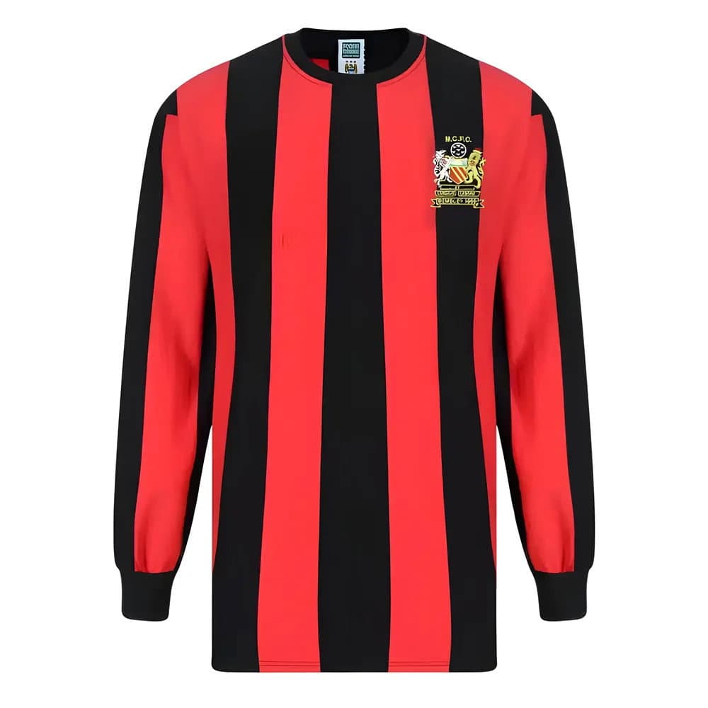 Score Draw Manchester City 1969 Home Long Sleeve Shirt