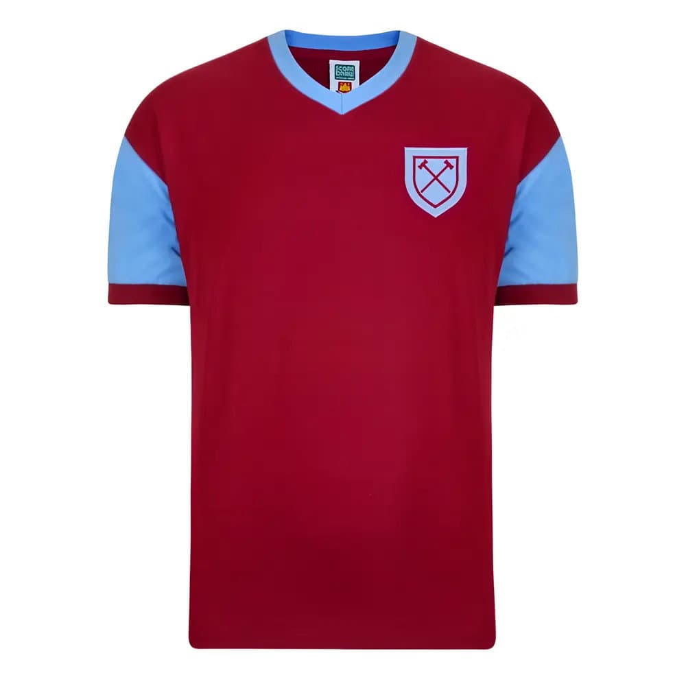 Score Draw West Ham 1958 No6 Home Shirt