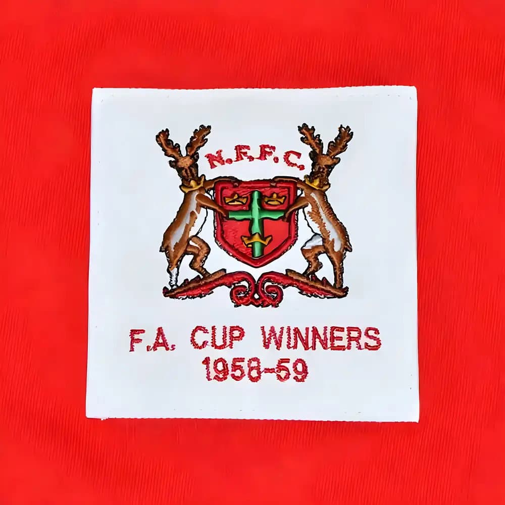 Nottingham Forest 1959 FA Cup Final Retro Football Shirt