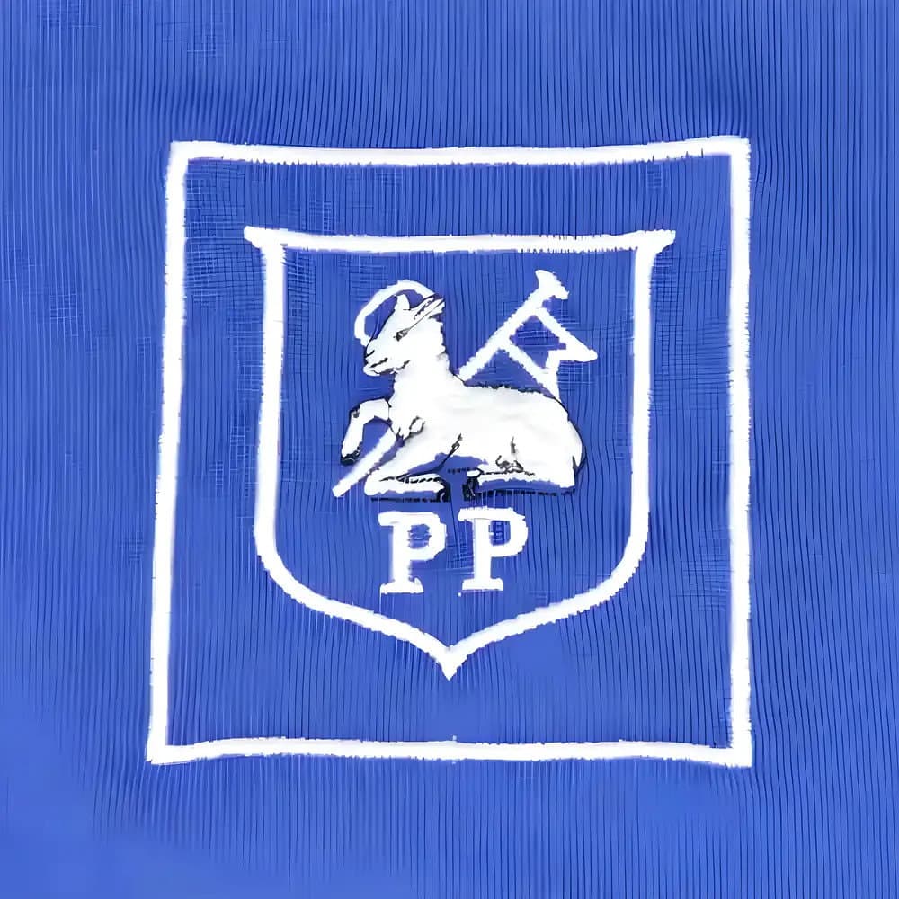 Preston North End 60's Away Royal Retro Football Shirt