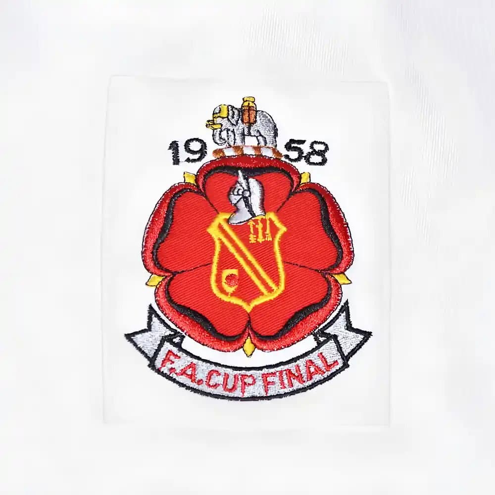 Bolton 1958 FA Cup Final Retro Football Shirt
