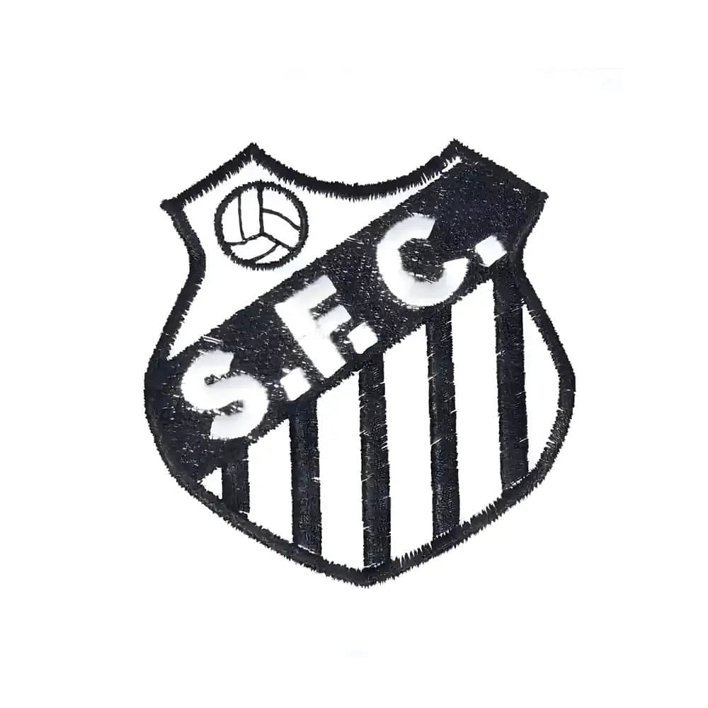 Santos 1960s-1970s Retro Football Shirt