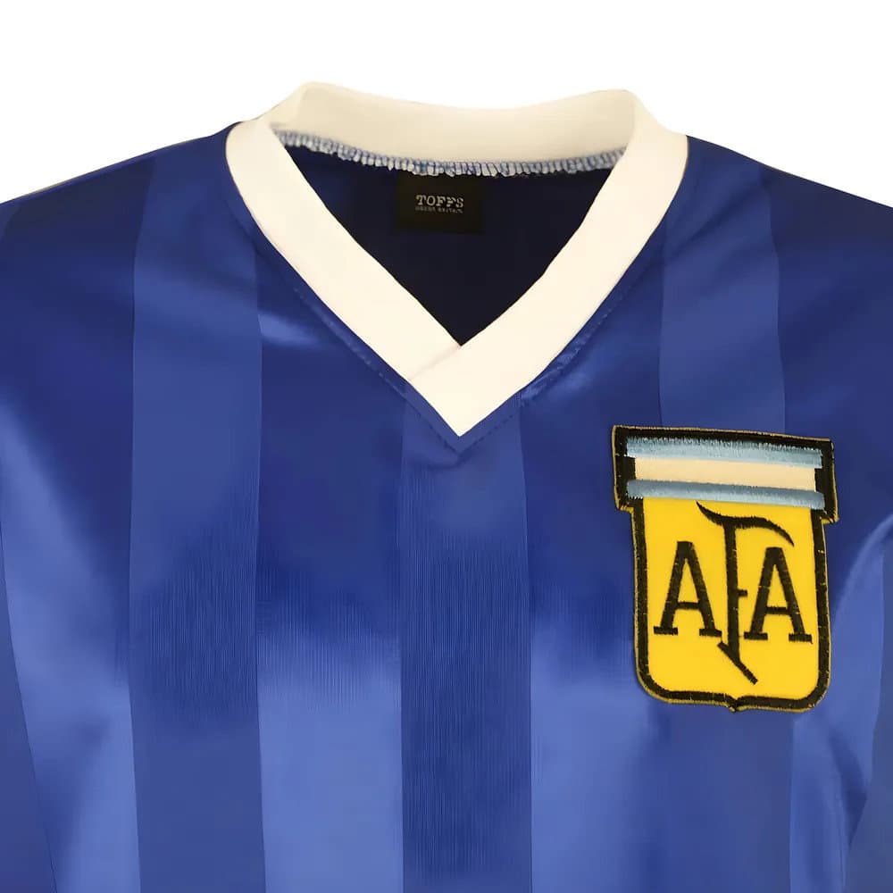 Argentina 1986 World Cup Away Kids Shirt