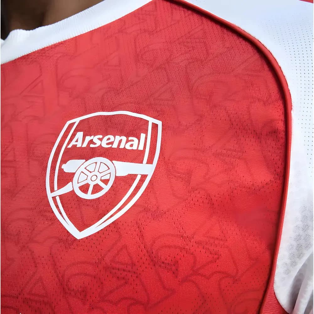 2025-2026 Arsenal Authentic Home Shirt