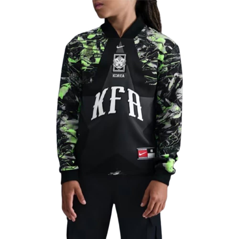 2026-2027 Korea Hollywood Goalkeeper Shirt (Black) - Kids