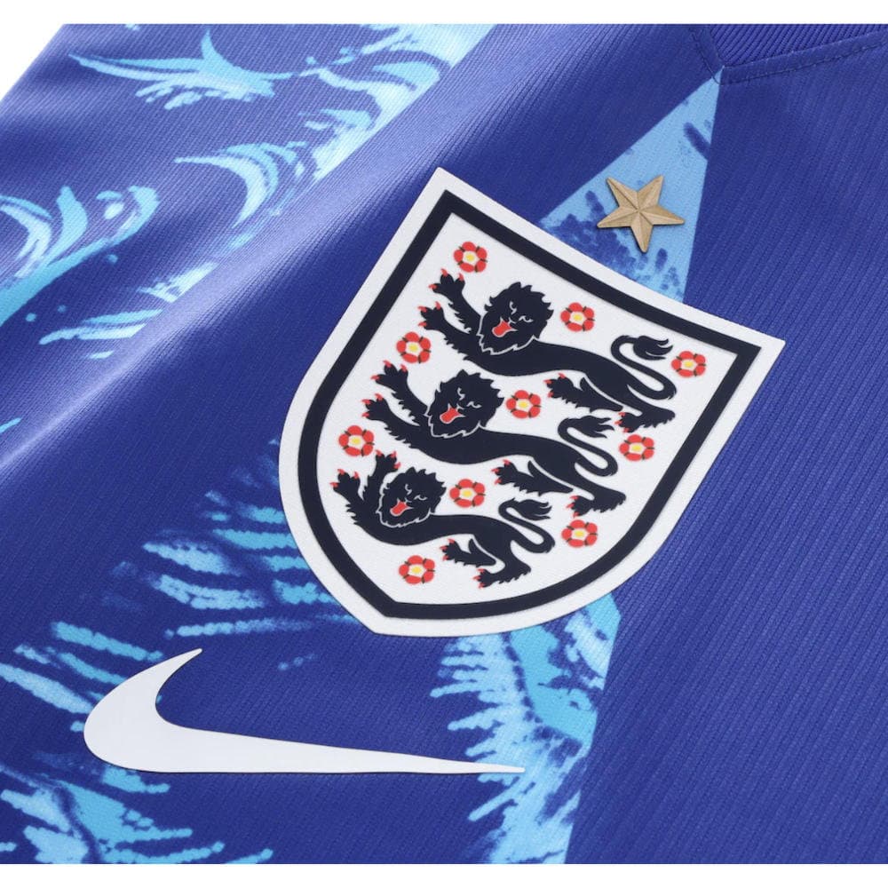 2026-2027 England Home Goalkeeper Shirt (Blue) - Womens