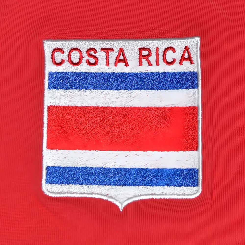 Costa Rica 1990 Retro Football Shirt