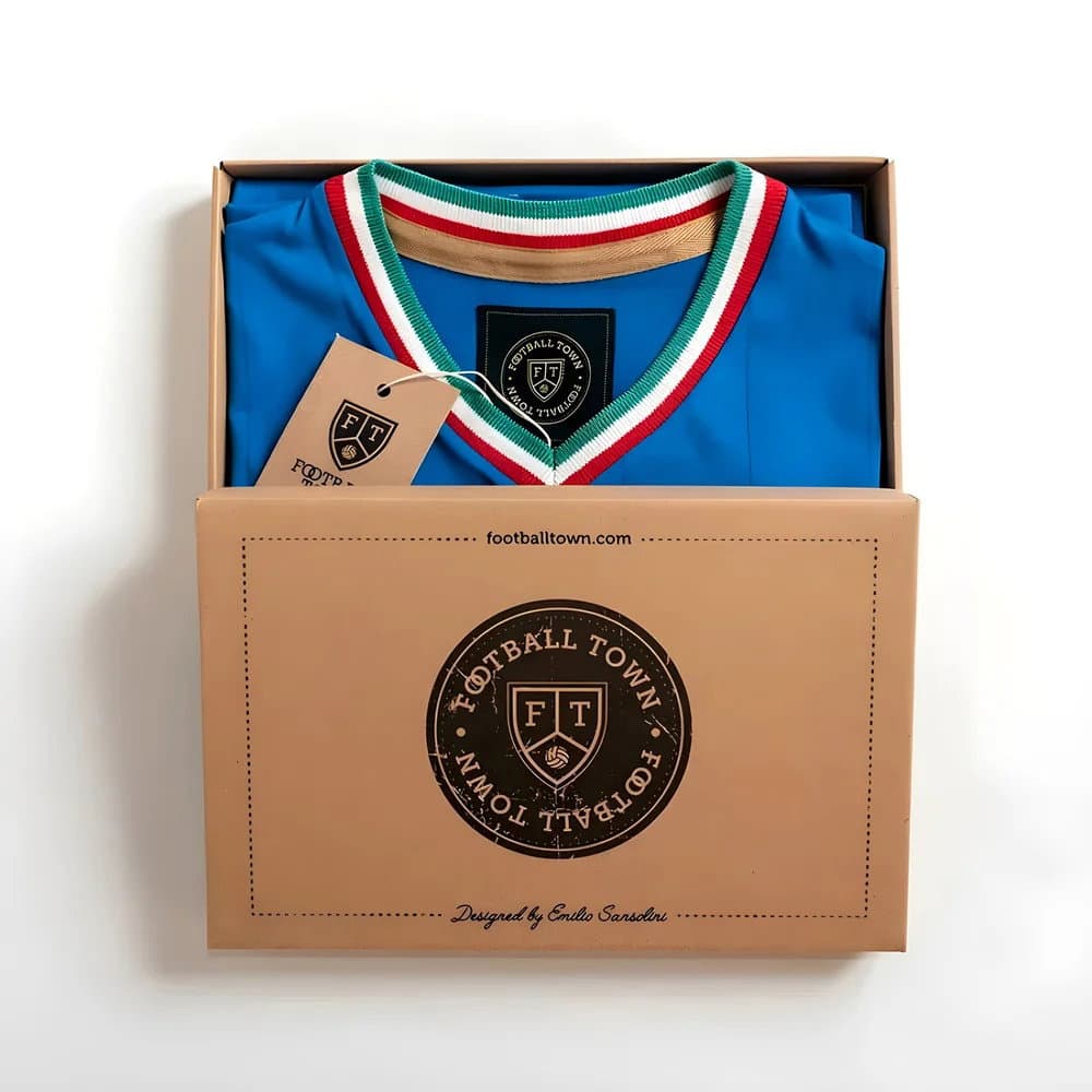Vintage Italy Gli Azzurri Soccer Jersey