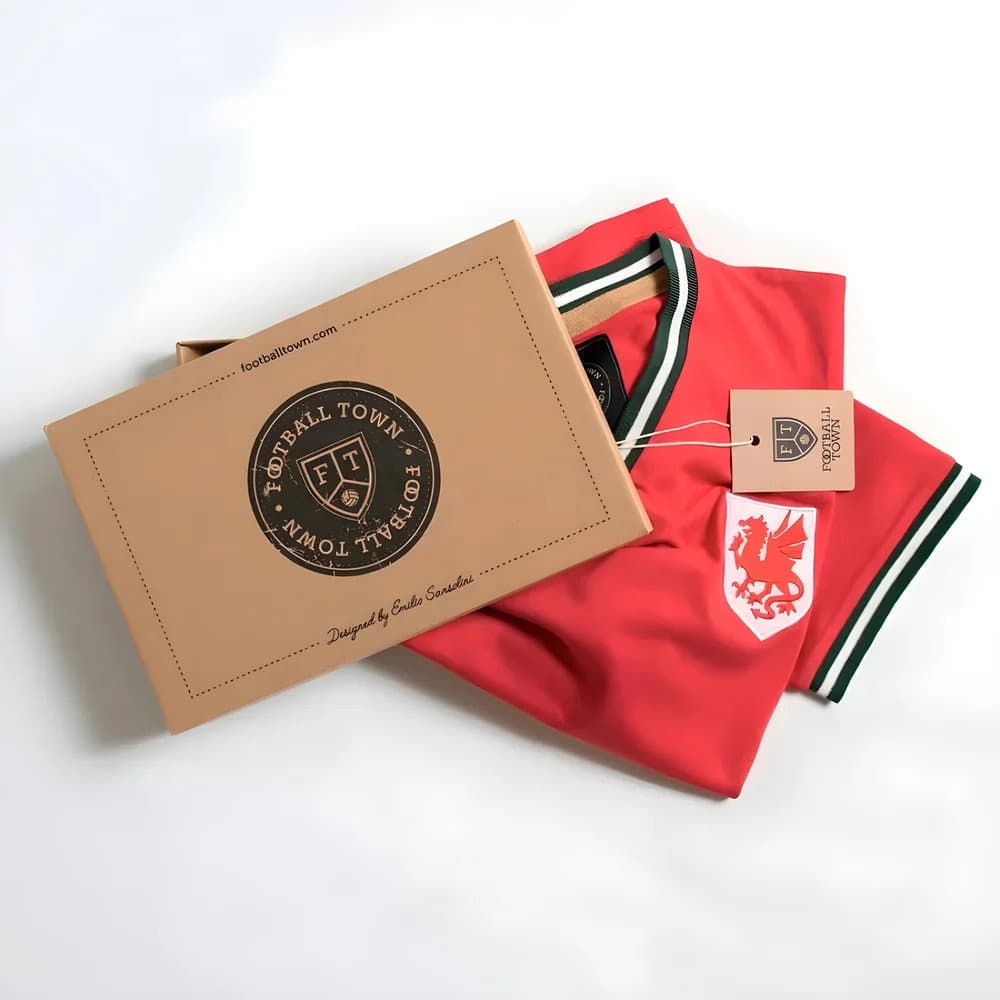 Vintage Wales The Dragon Soccer Jersey