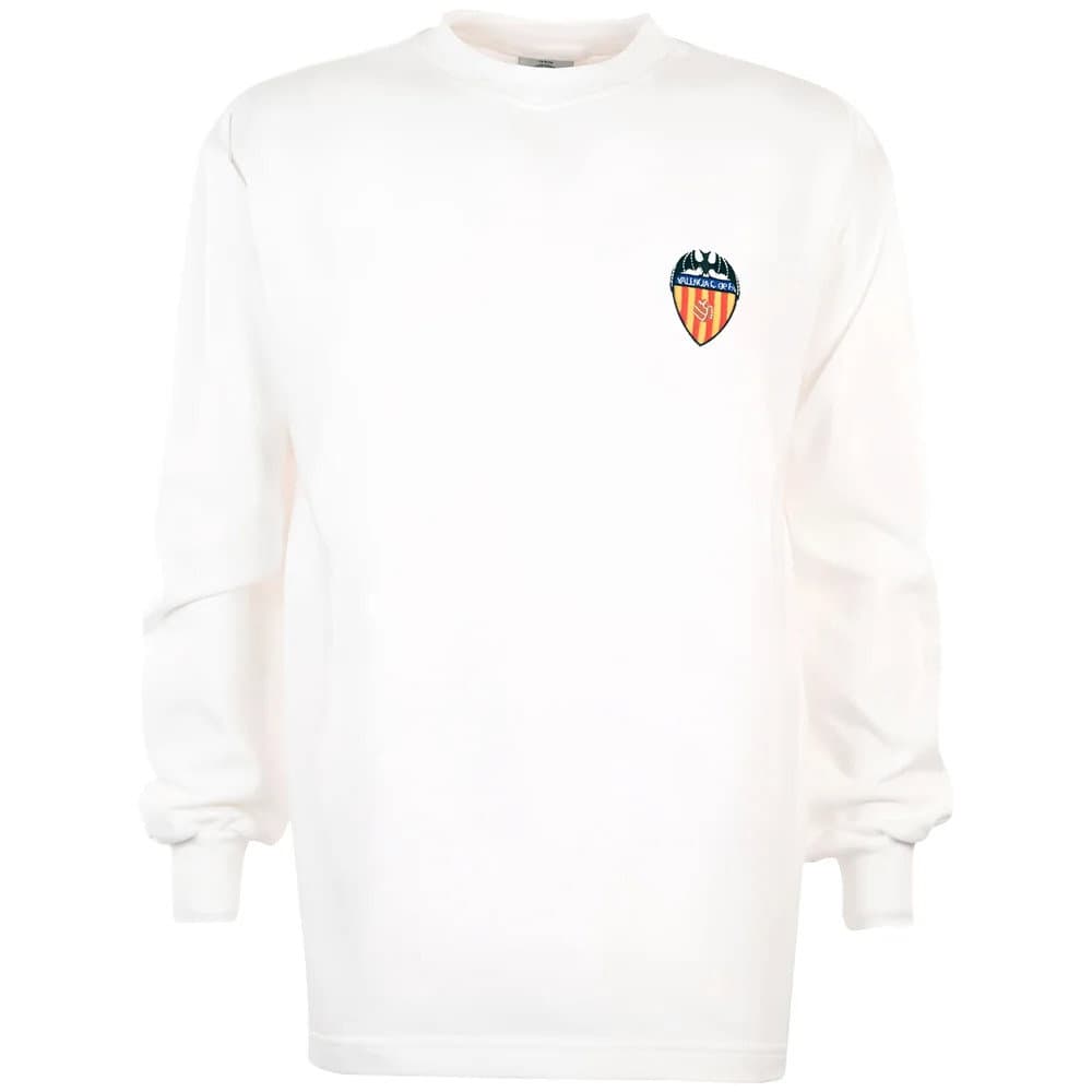 Valencia 1960s Kids Retro Football Shirt