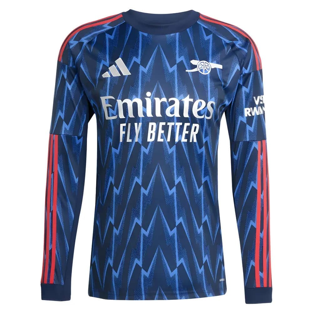 2025-2026 Arsenal Long Sleeve Away Shirt