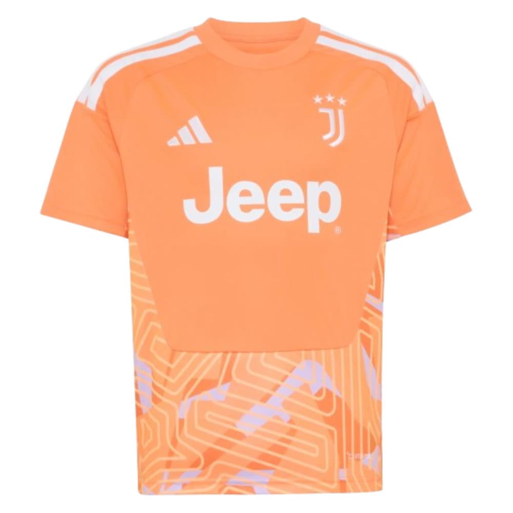 2026-2027 Juventus Home Goalkeeper Shirt (Orange) - Kids