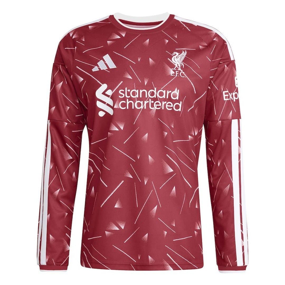 2026-2027 Liverpool Long Sleeve Home Shirt (Kids)