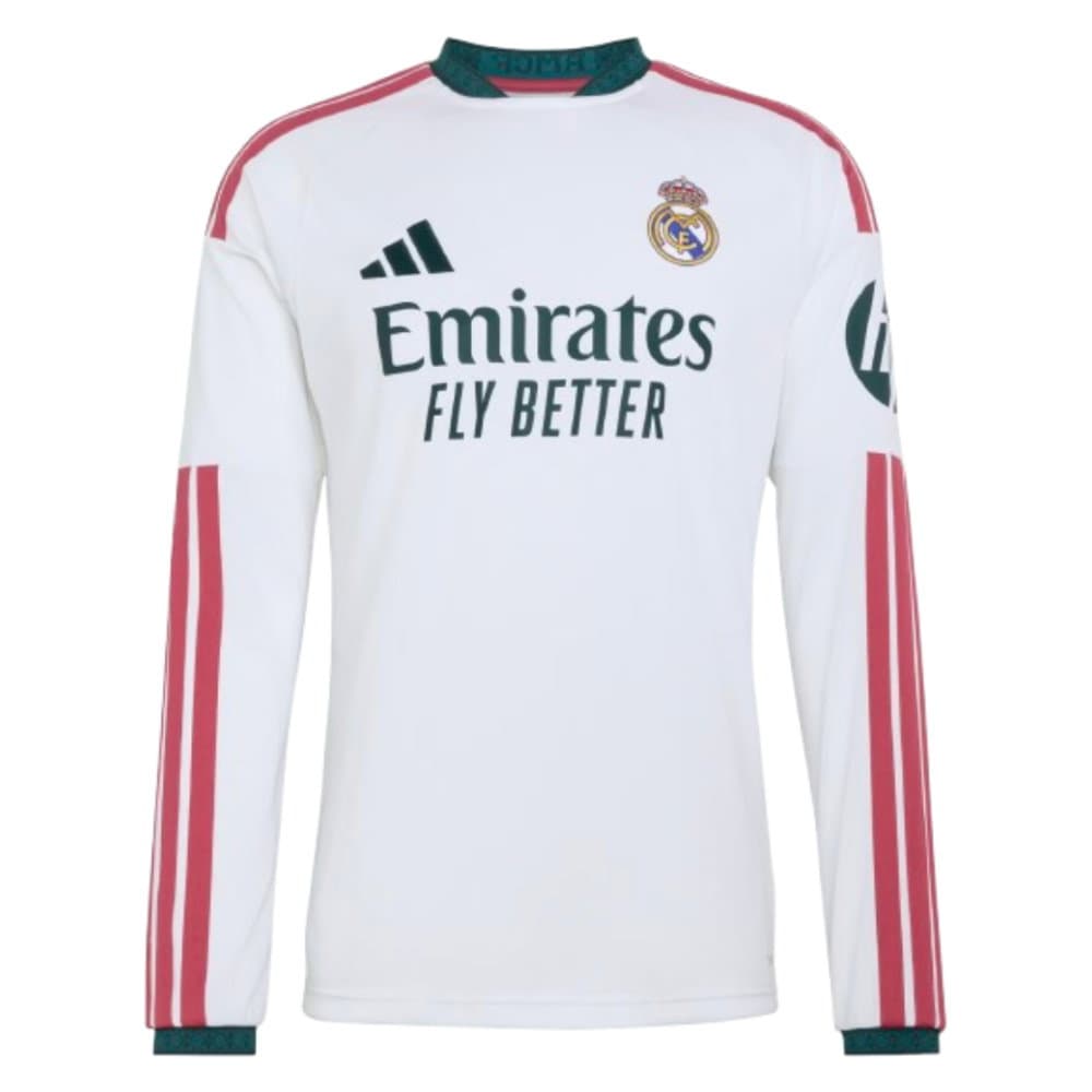 2026-2027 Real Madrid Long Sleeve Home Shirt