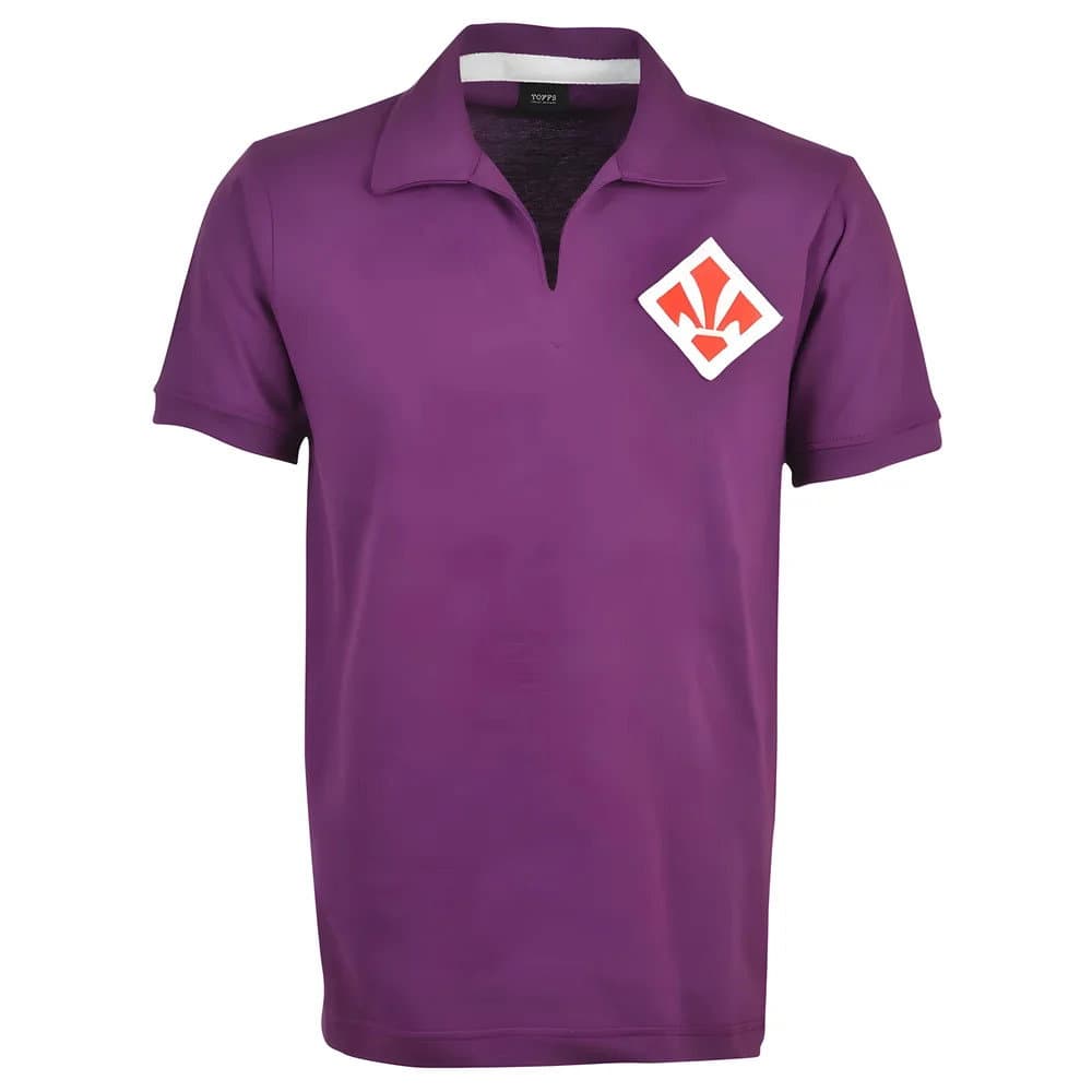 Fiorentina 1940s S/Sleeve Retro Football Shirt