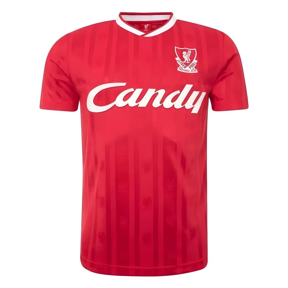 Liverpool FC 1988-89 Candy Home Shirt