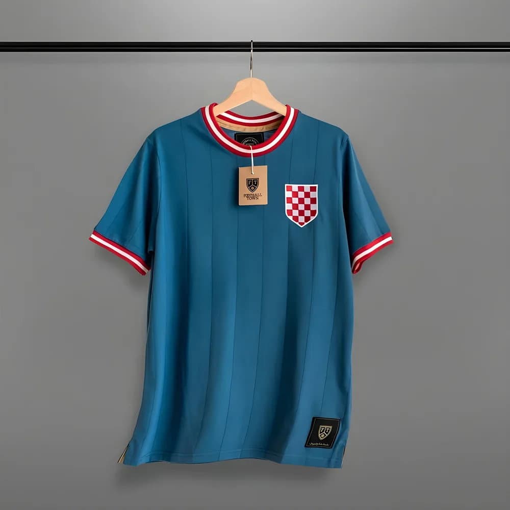 Vintage Croatia Kockasti Soccer Jersey
