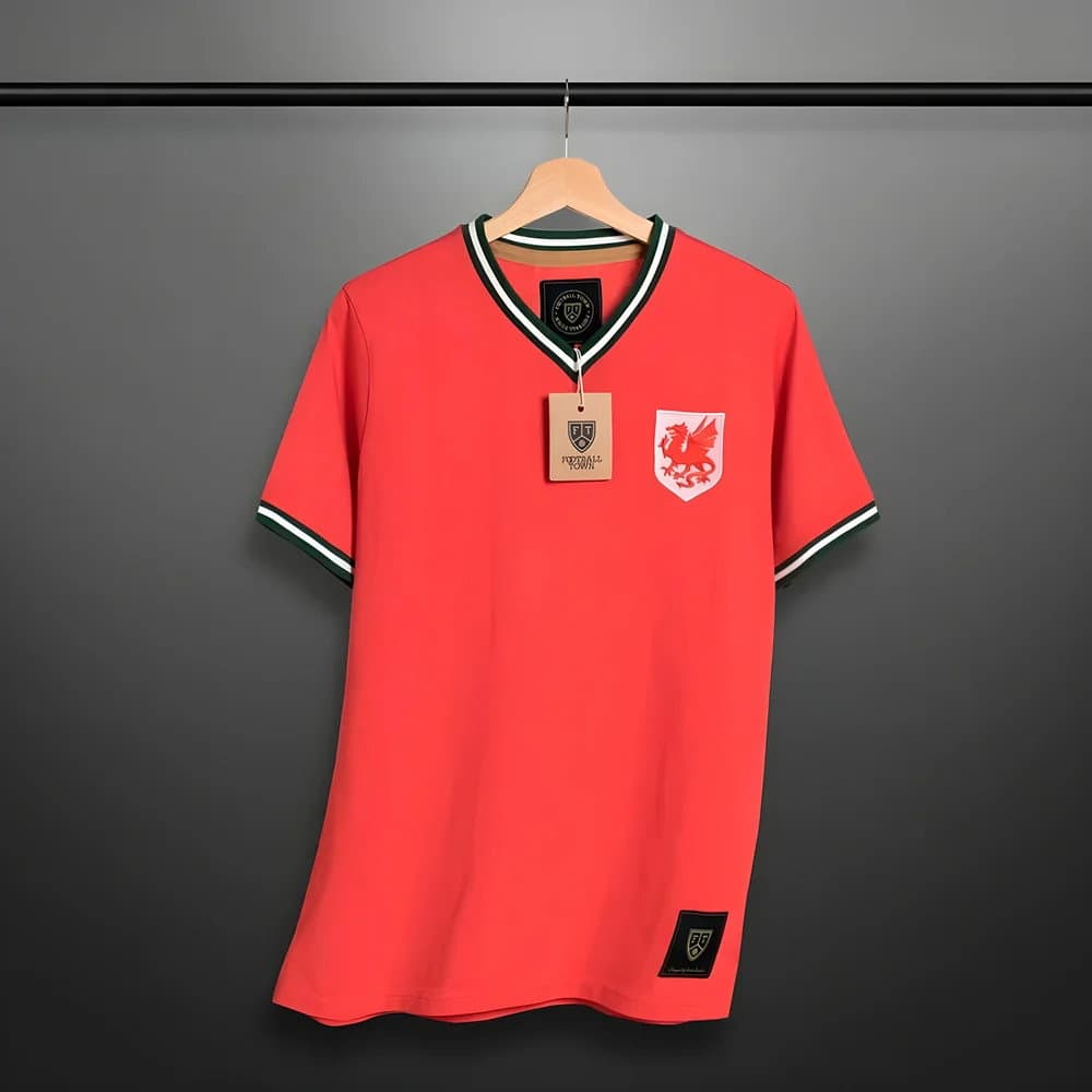 Vintage Wales The Dragon Soccer Jersey