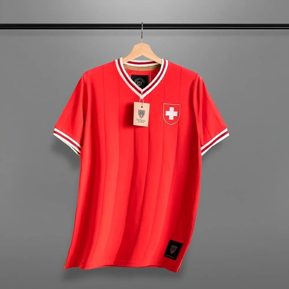 Vintage Switzerland Die Nati Soccer Jersey